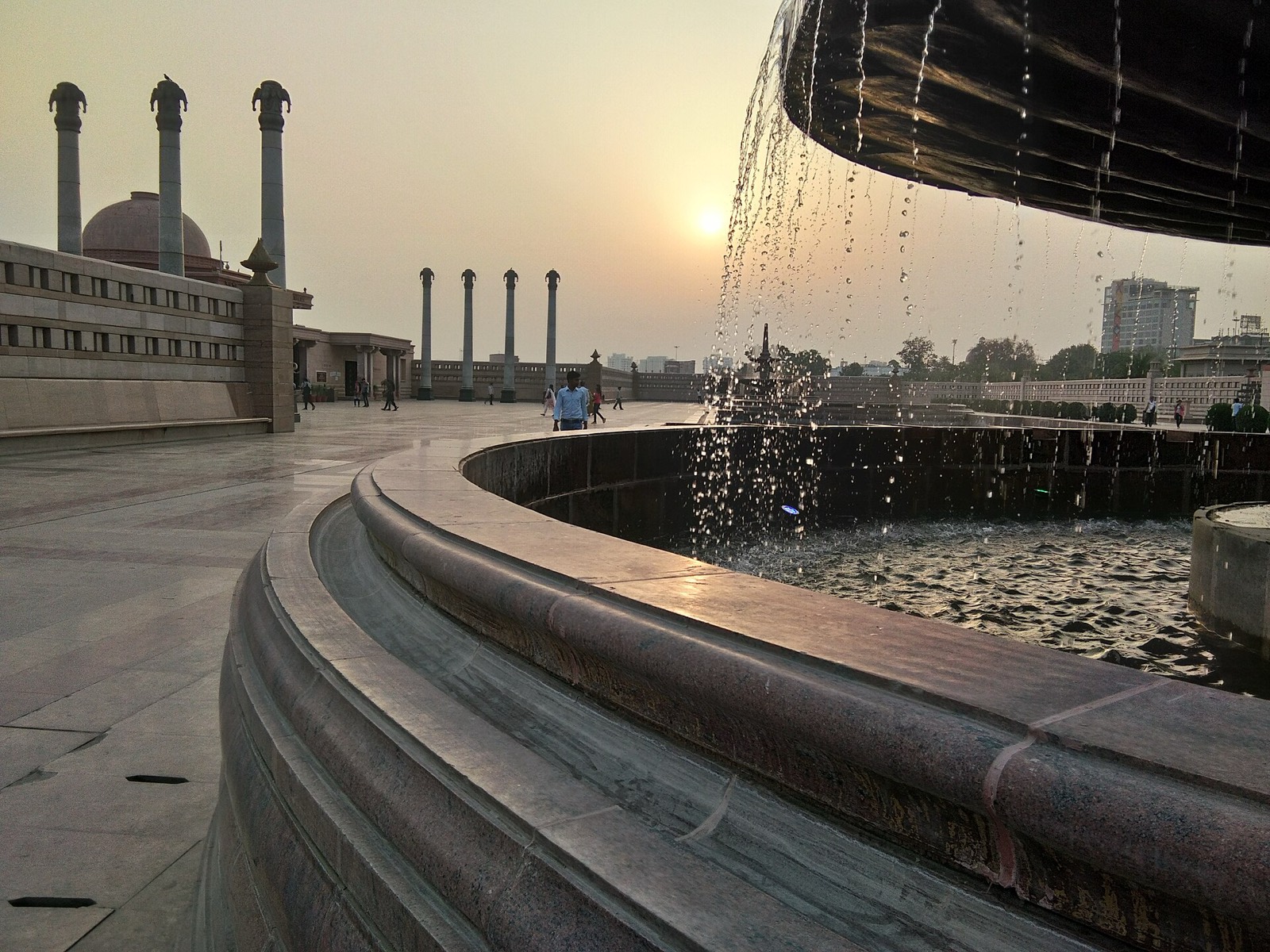 Ambedkar Memorial Park in Gomti Nagar, Lucknow, Uttar Pradesh. Photographed in 2018.